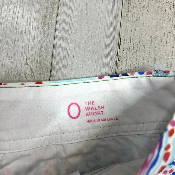 Lilly Pulitzer The Walsh Short Shell Me About It Size 0 Multicolor Summer Casual - Picture 4 of 5